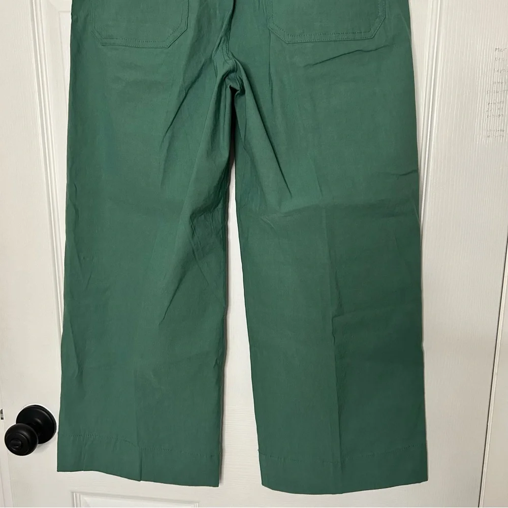 Anthropologie Maeve The Colette Cropped Wide-Leg Trousers
